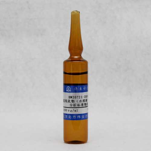 Nitrogen oxides in water — 1000μg/mL, 20mL