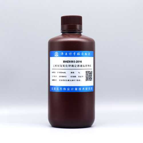 Potassium hydroxide ethanol titration solution — 0.1008mol/L, 1L