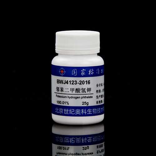 Potassium hydrogen phythalate — 100.02%(Titration), 25g