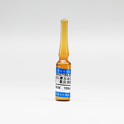 Osmolar concentration reference material (sodium chloride solution) — 101mOsmol/kg, 2mL