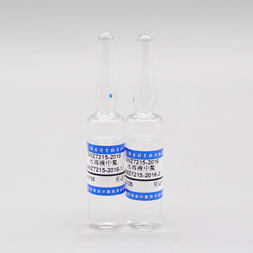 F quality control in water — 6.02μg/mL, 2 pieces/set