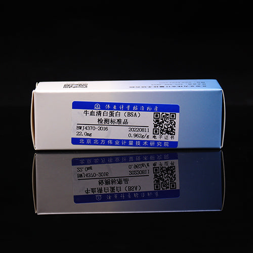 Bovine serum albumin — 0.962g/g, 22.0mg