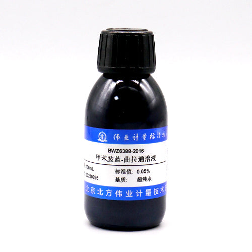 Toluidine blue triton solution — 0.05%, 100mL