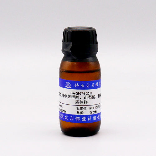 Benzoic acid,sorbic acid,saccharin in tea drink — 0.101g/kg, 40mL