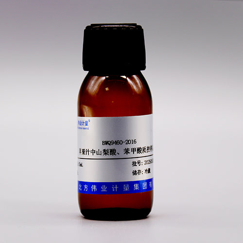 Sorbic acid,benzoic acid in apple juice — 0.579g/kg, 50mL