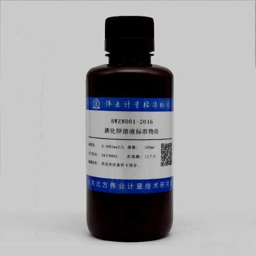 Potassium iodide titration solution — 0.1005mol/L, 500mL