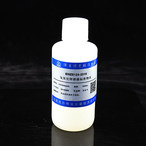 Potassium hydroxide titration solution standard substance — 0.01007mol/L, 500mL