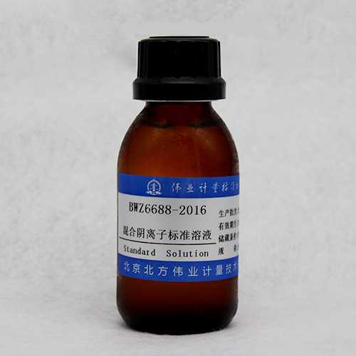 5 Mix anion in water — 10μg/mL, 100mL