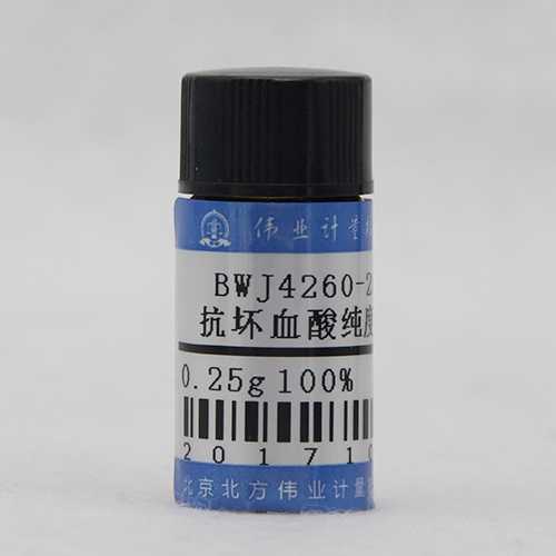 L-(+)-ascorbic acid — 100.0%, 0.25g