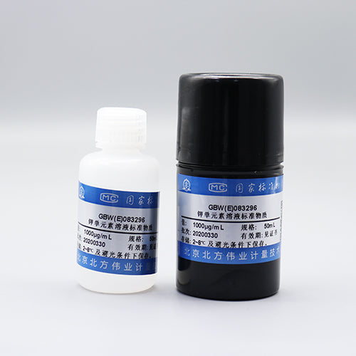 Potassium standard solution — 1000μg/mL, 50mL