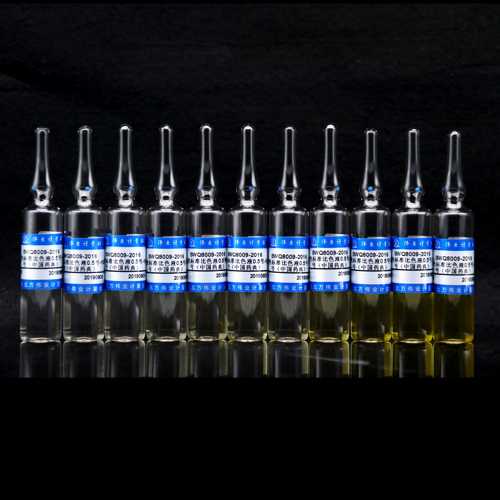 Yellow colorimetric solution 0.5#-10# — 0.5#, 10mL*11pieces/set
