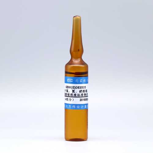 Anions (F⁻，Cl⁻，NO₃⁻ and SO₄²⁻) in Water — 100μg/mL, 20mL