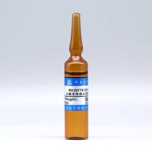 Total alkalinity solution certified reference materials — 1000μg/mL, 20mL