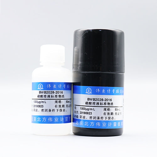 Boric acid in water — 1000μg/mL, 50mL