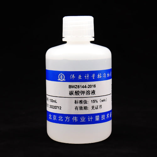 Potassium carbonate solution — 15%(w/v), 100mL