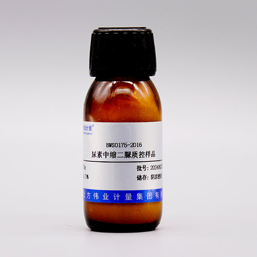 Biuret quality control in urea — 0.81%, 20g