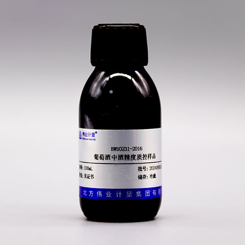 Alcoholic Strength Quality Control in Grape wine — 15.00%, 100mL/bottle