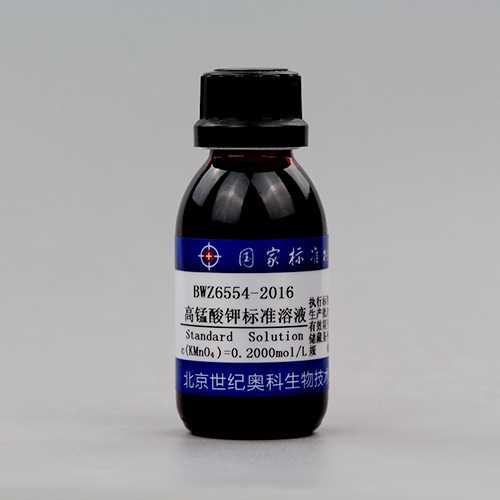 Potassium permanganate titration solution — c(1/5KMnO₄)=1.003mol/L, 100mL