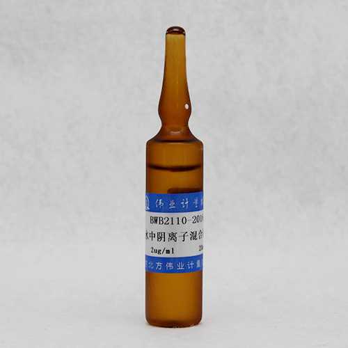 8 Mix anion in water — 2.00μg/mL, 20mL